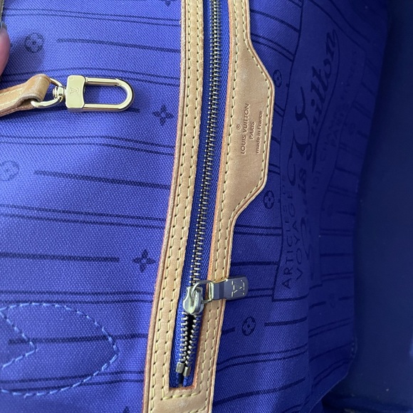 Louis Vuitton neverfull mm bag personalized KK - Picture 3 of 7